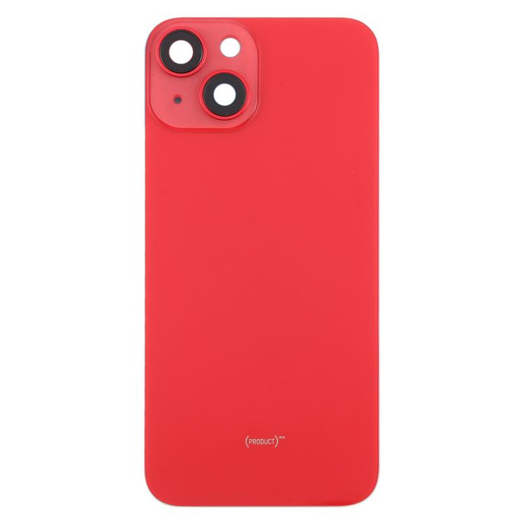 For iPhone 14 China Version Battery Back Cover with Middle Frame(Red) - Back Cover by PMc TechLife | Online Shopping South Africa | PMc TechLife | Buy Now Pay Later Mobicred