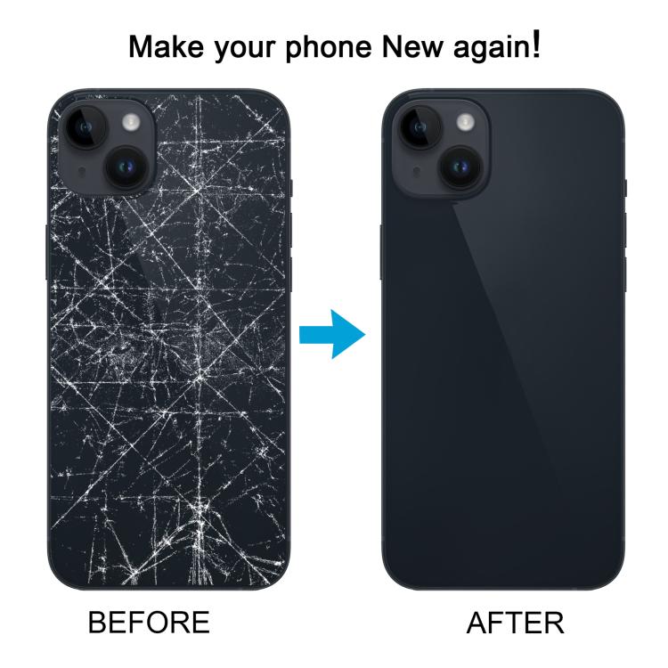 For iPhone 14 China Version Battery Back Cover with Middle Frame(Purple) - Back Cover by PMc TechLife | Online Shopping South Africa | PMc TechLife | Buy Now Pay Later Mobicred