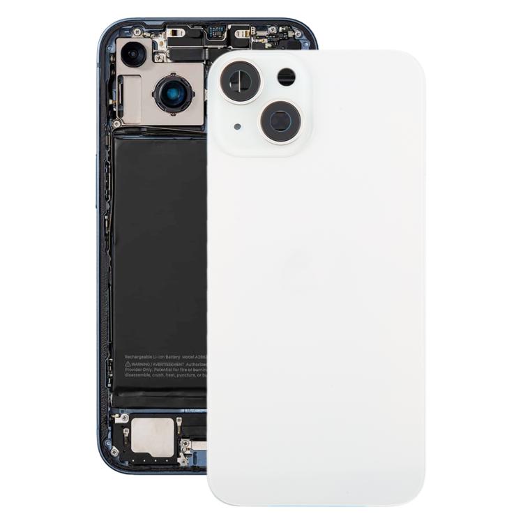 For iPhone 14 EU Version Battery Back Cover with Middle Frame(White) - Back Cover by PMc TechLife | Online Shopping South Africa | PMc TechLife | Buy Now Pay Later Mobicred