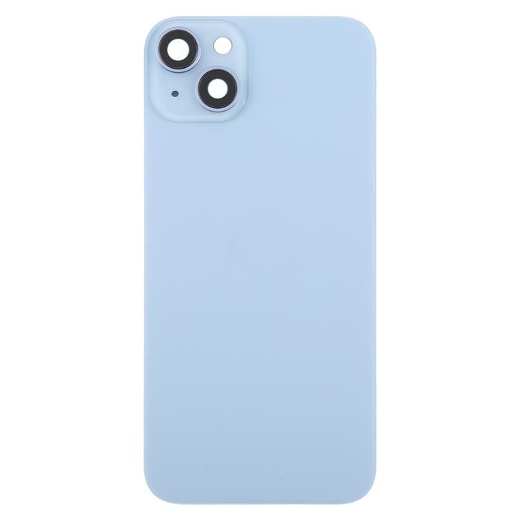 For iPhone 14 Plus China Version Battery Back Cover with Middle Frame(Blue) - Back Cover by PMc TechLife | Online Shopping South Africa | PMc TechLife | Buy Now Pay Later Mobicred