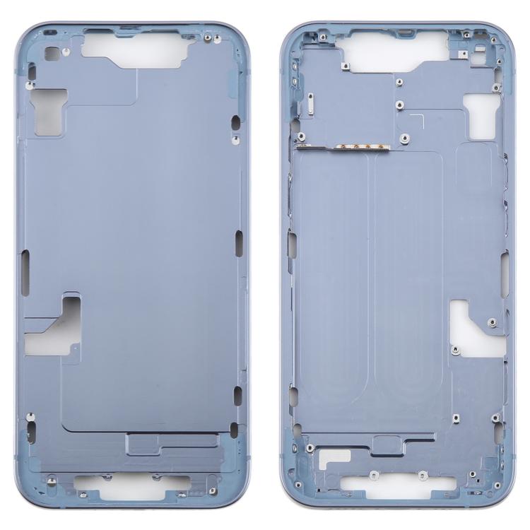 For iPhone 14 Middle Frame Bezel Plate (Blue) - Others by PMc TechLife | Online Shopping South Africa | PMc TechLife | Buy Now Pay Later Mobicred
