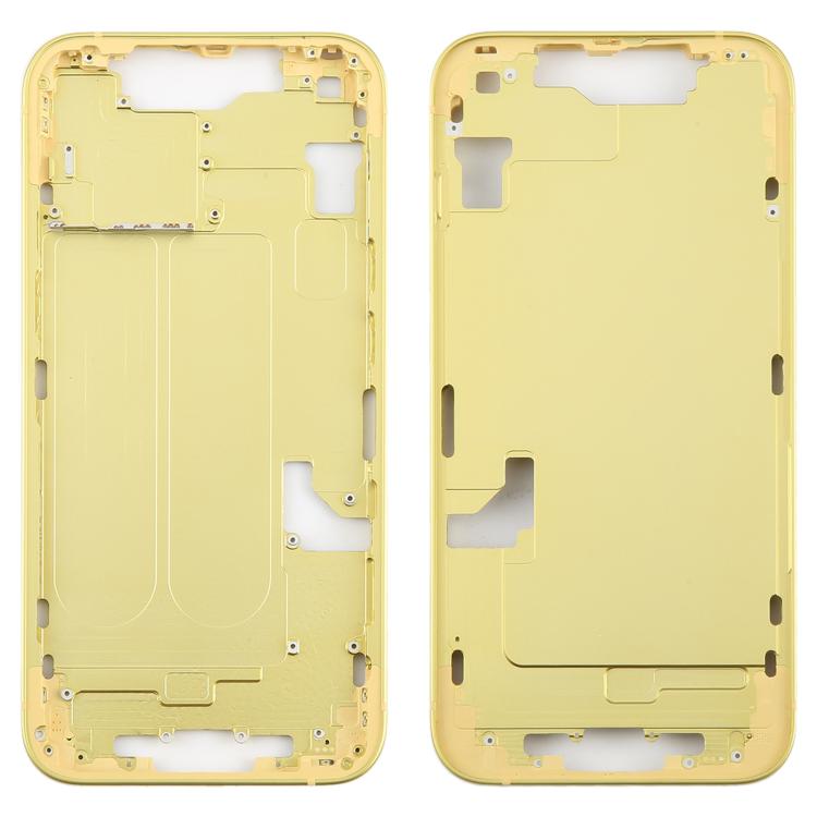 For iPhone 14 Middle Frame Bezel Plate (Yellow) - Others by PMc TechLife | Online Shopping South Africa | PMc TechLife | Buy Now Pay Later Mobicred