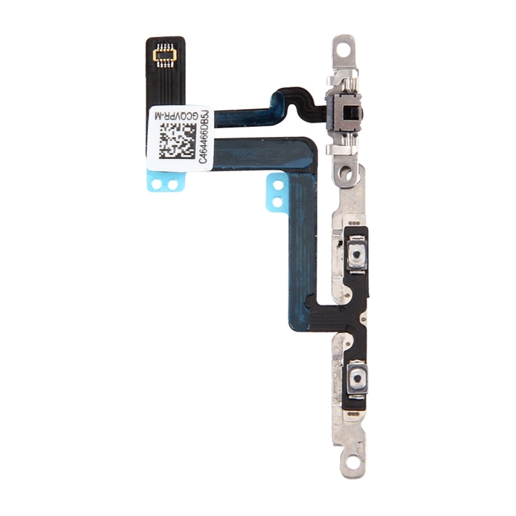 Volume Button & Mute Switch Flex Cable with Brackets for iPhone 6 Plus - iPhone 6/6 Plus Parts by PMc TechLife | Online Shopping South Africa | PMc TechLife | Buy Now Pay Later Mobicred