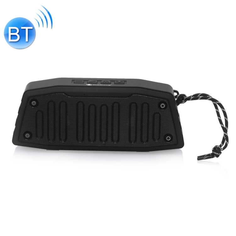 NewRixing NR-4019 Outdoor Portable Bluetooth Speaker with Hands-free Call Function, Support TF Card & USB & FM & AUX (Black) - Desktop Speaker by NewRixing | Online Shopping South Africa | PMC Jewellery | Buy Now Pay Later Mobicred