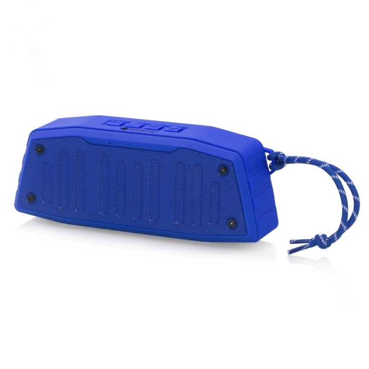 NewRixing NR-4019 Outdoor Portable Bluetooth Speaker with Hands-free Call Function, Support TF Card & USB & FM & AUX (Blue) - Desktop Speaker by NewRixing | Online Shopping South Africa | PMC Jewellery | Buy Now Pay Later Mobicred