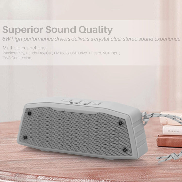 NewRixing NR-4019 Outdoor Portable Bluetooth Speaker with Hands-free Call Function, Support TF Card & USB & FM & AUX (Red) - free shipping - PMC Jewellery - Order now!
