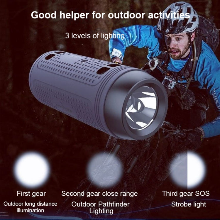 ZEALOT A1 Multifunctional Bass Wireless Bluetooth Speaker, Built-in Microphone, Support Bluetooth Call & AUX & TF Card & LED Lights (Brown) - free shipping - PMC Jewellery - Order now!