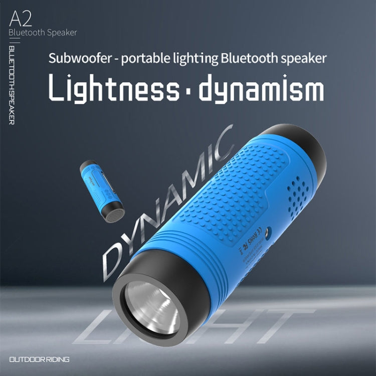 ZEALOT A2 Multifunctional Bass Wireless Bluetooth Speaker, Built-in Microphone, Support Bluetooth Call & AUX & TF Card & LED Lights (Mint Green) - free shipping - PMC Jewellery - Order now!