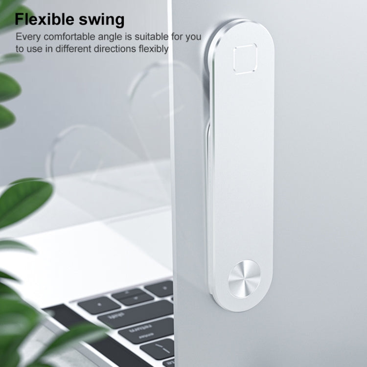 R-JUST SJ05-3 Multi-function Laptop Magnetic Expanded Metal Holder (Green) - Hand-Sticking Bracket by R-JUST | Online Shopping South Africa | PMC TechLife