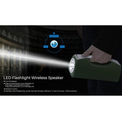 NewRixing NR-2028 Portable Lighting Wireless Bluetooth Stereo Speaker Support TWS Function Speaker (Grey) - Desktop Speaker by NewRixing | Online Shopping South Africa | PMC Jewellery | Buy Now Pay Later Mobicred