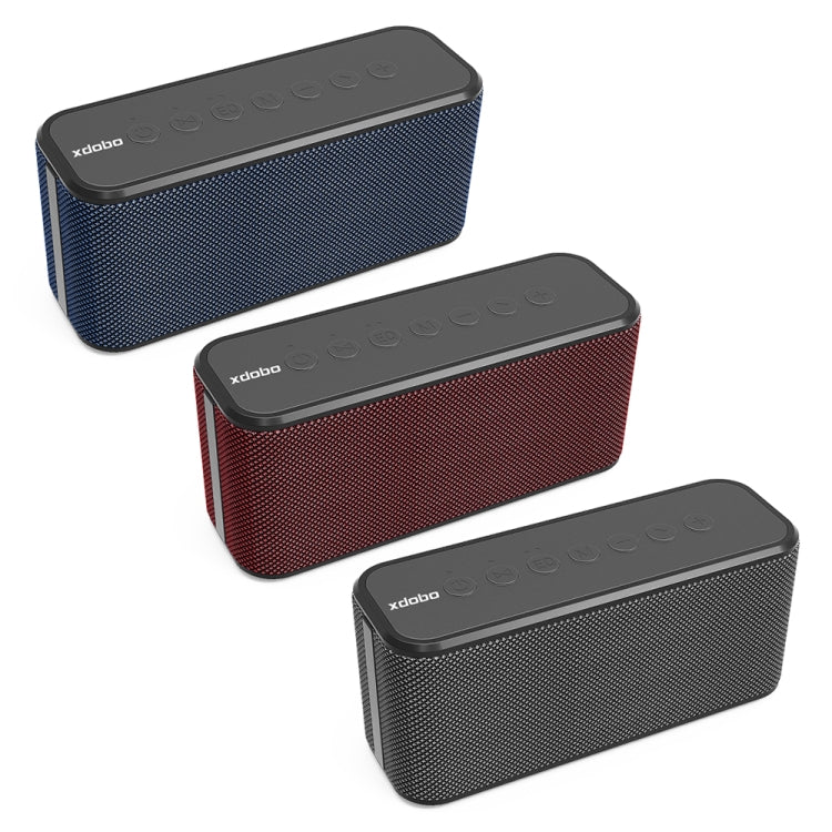 XDOBO X8 Plus 80W Wireless Bluetooth Speaker Outdoor Subwoofer Support TWS & TF Card & U Disk (Black) - free shipping - PMC Jewellery - Order now!