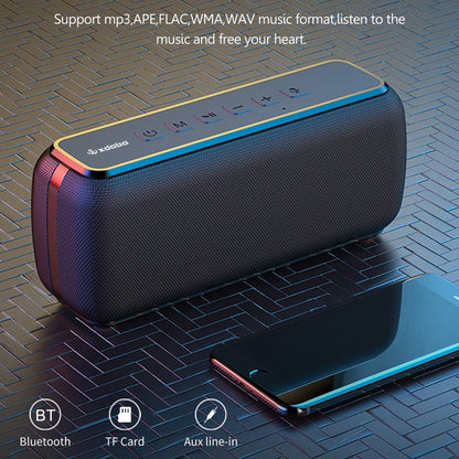 XDOBO X8 60W Wireless Bluetooth Speaker Outdoor Subwoofer Support TWS & TF Card (Black) - Desktop Speaker by XDOBO | Online Shopping South Africa | PMC Jewellery | Buy Now Pay Later Mobicred