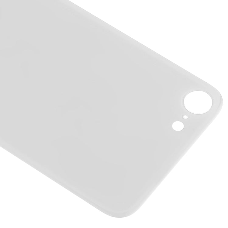 Easy Replacement Big Camera Hole Glass Back Battery Cover with Adhesive for iPhone 8(White) - iPhone 8 Parts by PMc TechLife | Online Shopping South Africa | PMc TechLife | Buy Now Pay Later Mobicred