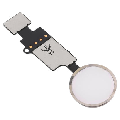 Home Button (3rd ) with Flex Cable (Not Supporting Fingerprint Identification) for iPhone 8 Plus / 7 Plus / 8 / 7(Silver) - Button & Card Slots by PMC Jewellery | Online Shopping South Africa | PMC Jewellery | Buy Now Pay Later Mobicred