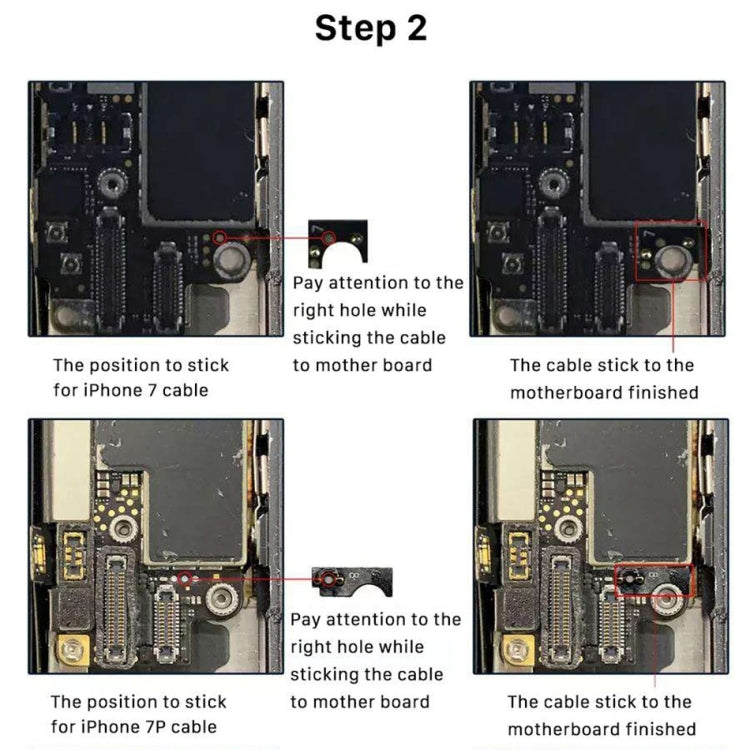 Home Button (3rd ) with Flex Cable (Not Supporting Fingerprint Identification) for iPhone 8 Plus / 7 Plus / 8 / 7(Black) - Button & Card Slots by PMC TechLife | Online Shopping South Africa | PMC TechLife | Buy Now Pay Later Mobicred