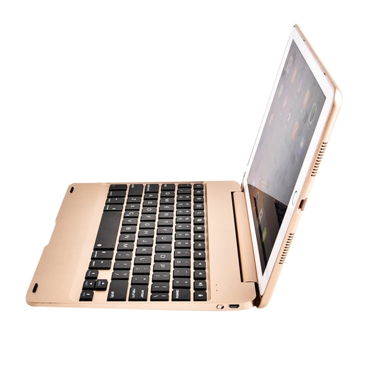 For iPad Pro 9.7 inch / iPAD Air 2 Horizontal Flip Tablet Case + Bluetooth Keyboard(Gold) - For iPad Pro by PMC TechLife | Online Shopping South Africa | PMC TechLife