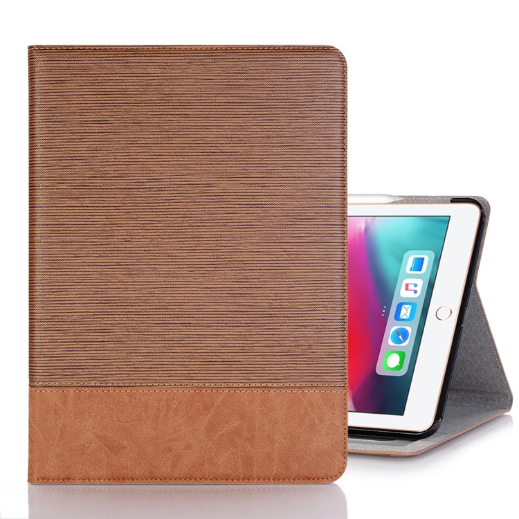 Cross Texture Horizontal Flip PU Leather Case for iPad Air 13 2024 / iPad Pro 12.9 inch (2018), with Holder & Card Slots & Wallet (Brown) - iPad Pro 12.9 (2018) Cases by PMC Jewellery | Online Shopping South Africa | PMC Jewellery | Buy Now Pay Later Mobicred