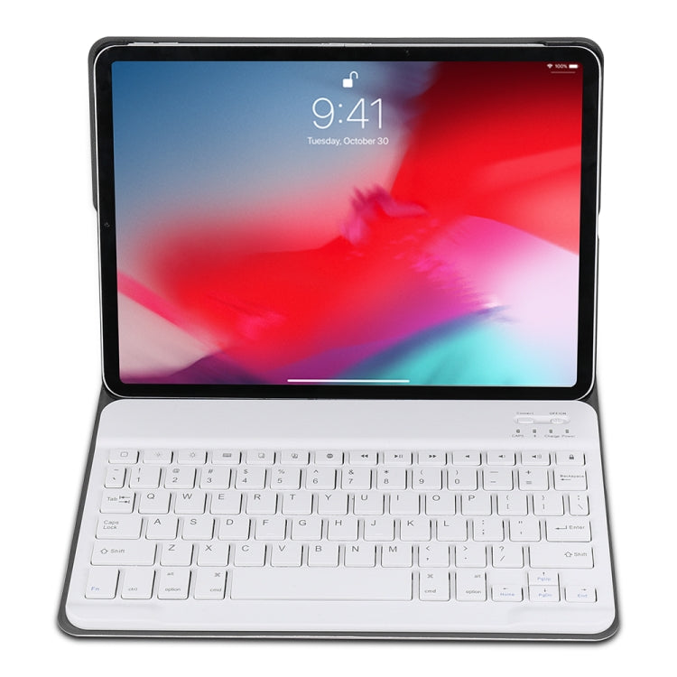 Detachable Bluetooth Keyboard + Brushed Texture Horizontal Flip Leather Tablet Case with Holder for iPad Pro 11 inch (2018)(Rose Gold) - For iPad Pro by PMC TechLife | Online Shopping South Africa | PMC TechLife