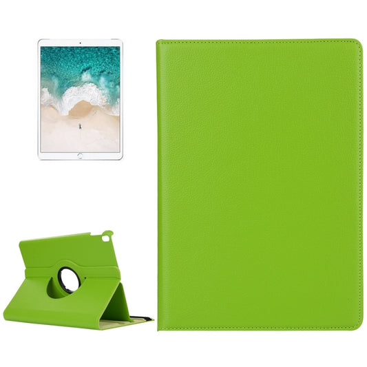 Litchi Texture 360 Degree Spin Multi-function Horizontal Flip Leather Protective Case with Holder for iPad Pro 10.5 inch / iPad Air (2019) (Green) - iPad Pro 10.5 inch Cases by PMC Jewellery | Online Shopping South Africa | PMC Jewellery | Buy Now Pay Later Mobicred