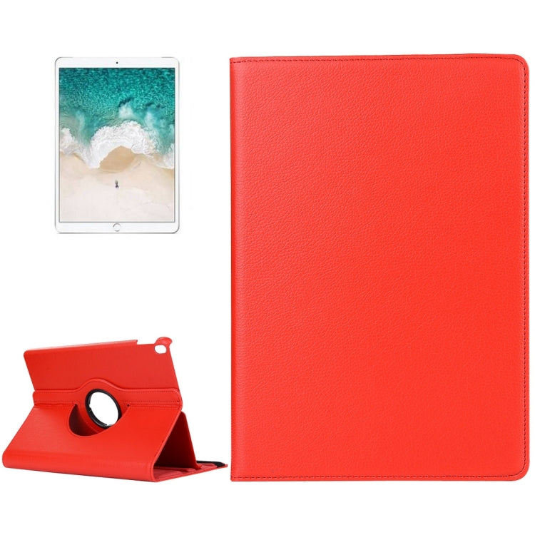 Litchi Texture 360 Degree Spin Multi-function Horizontal Flip Leather Protective Case with Holder for iPad Pro 10.5 inch / iPad Air (2019) (Red) - iPad Pro 10.5 inch Cases by PMC Jewellery | Online Shopping South Africa | PMC Jewellery | Buy Now Pay Later Mobicred