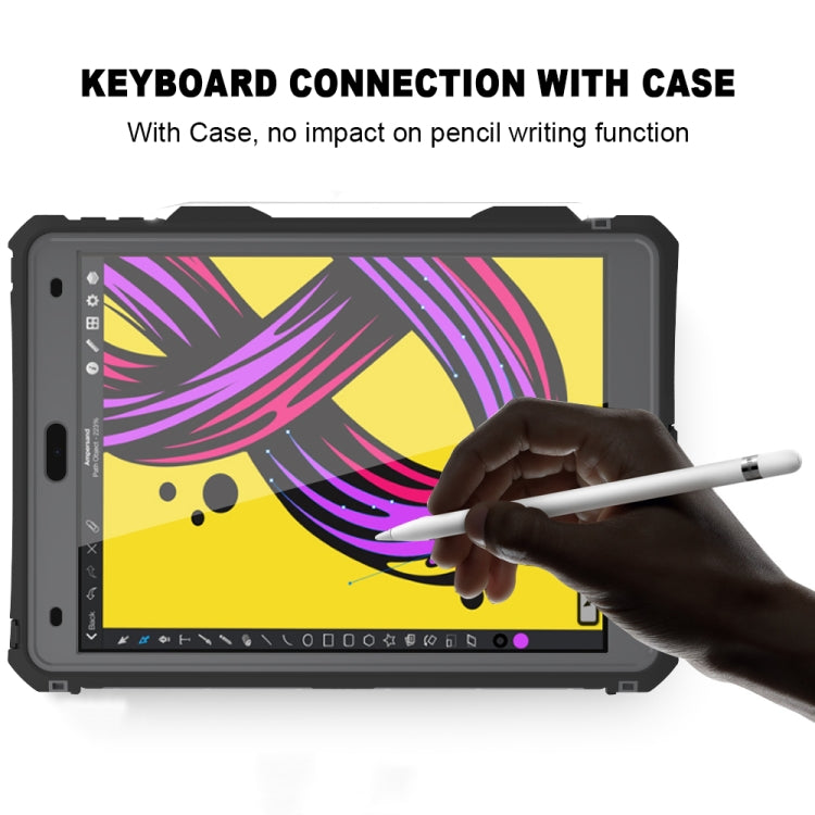 For iPad 10.2 2021 RedPepper Shockproof Waterproof PC + PET + TPU Tablet Protective Case - free shipping - PMc TechLife - Order now!