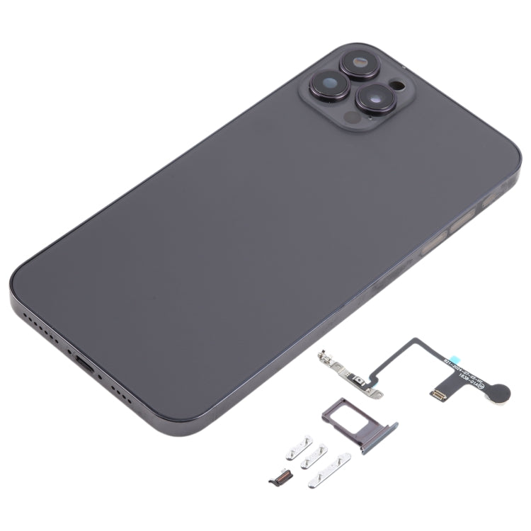 Back Cover with Appearance Imitation of iP14 Pro Max for iPhone XS Max(Black) - Back Cover by PMC Jewellery | Online Shopping South Africa | PMC Jewellery | Buy Now Pay Later Mobicred