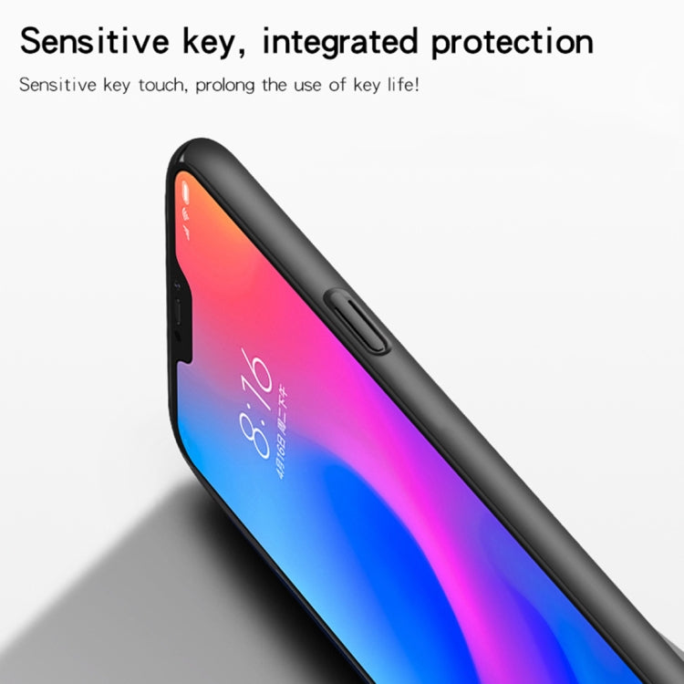 For iPhone XR MOFI Frosted PC Ultra-thin Full Coverage Protective Case (Black) - More iPhone Cases by MOFI | Online Shopping South Africa | PMC Jewellery