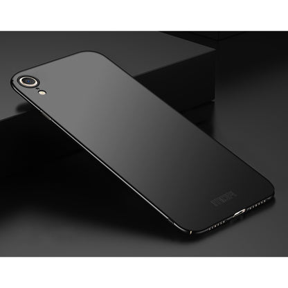 For iPhone XR MOFI Frosted PC Ultra-thin Full Coverage Protective Case (Black) - More iPhone Cases by MOFI | Online Shopping South Africa | PMC Jewellery