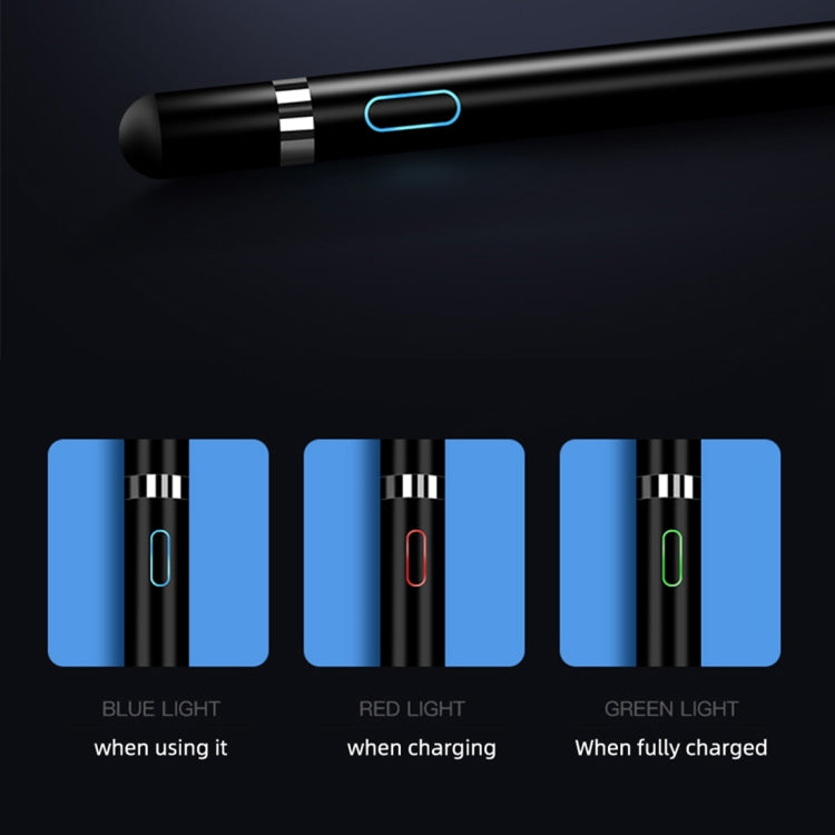 Active Capacitive Stylus for iPod touch / iPad mini & Air & Pro / iPhone(Silver) - Stylus Pen by PMC Jewellery | Online Shopping South Africa | PMC Jewellery | Buy Now Pay Later Mobicred