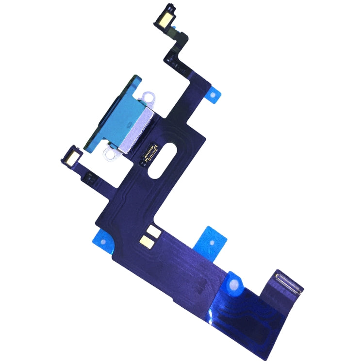 Charging Port Flex Cable for iPhone XR(Blue) - Flex Cable by PMc TechLife | Online Shopping South Africa | PMc TechLife | Buy Now Pay Later Mobicred