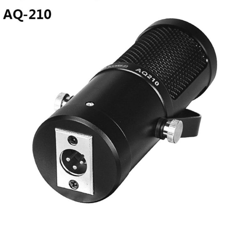 AQ-210 K Song Live Recording Capacitor Microphone - Microphone by PMC TechLife | Online Shopping South Africa | PMC TechLife | Buy Now Pay Later Mobicred