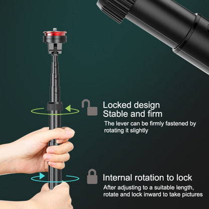 Aluminum Alloy Mobile Phone Bluetooth Selfie Stick Live Floor Tripod Bracket, Height: 1.5m - Selfie Sticks by PMC Jewellery | Online Shopping South Africa | PMC Jewellery | Buy Now Pay Later Mobicred