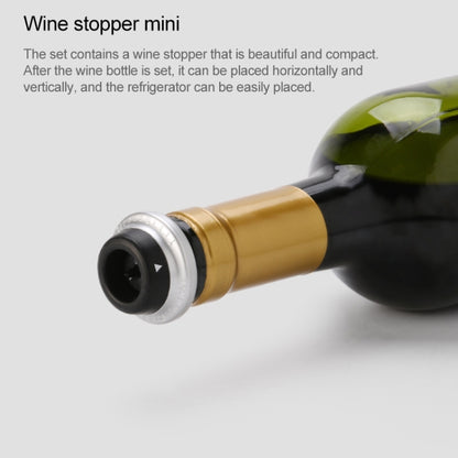 Original Xiaomi Youpin CircleJoy Stainless Steel Red Wine Preservation Stopper Set, Style: 4 Stoppers in One Pump - Bottle Stopper by Xiaomi Youpin | Online Shopping South Africa | PMC Jewellery | Buy Now Pay Later Mobicred