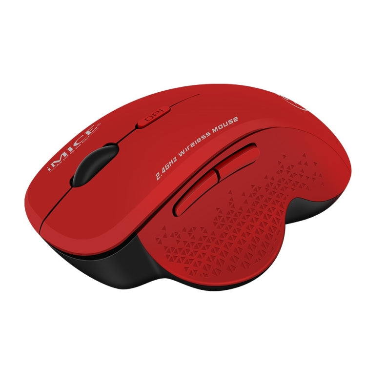 iMICE G6 Wireless Mouse 2.4G Office Mouse 6-button Gaming Mouse(Red) - free shipping - PMC TechLife - Order now!