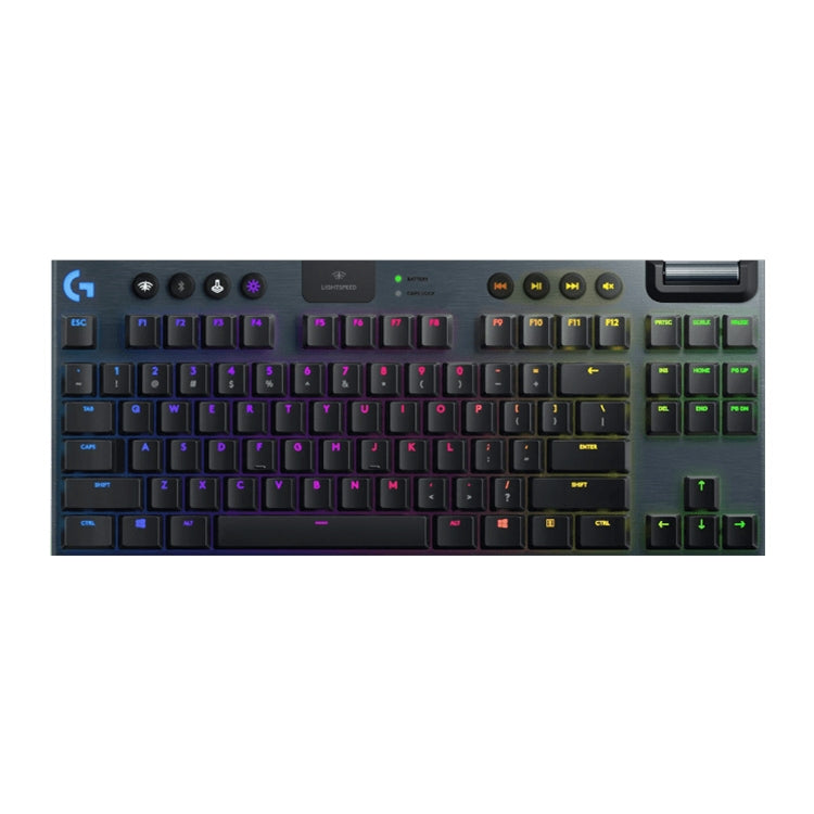 Logitech G913 TKL Wireless RGB Mechanical Gaming Keyboard, Tea Shaft (GL-Tactile)(Black) - free shipping - PMC TechLife - Order now!