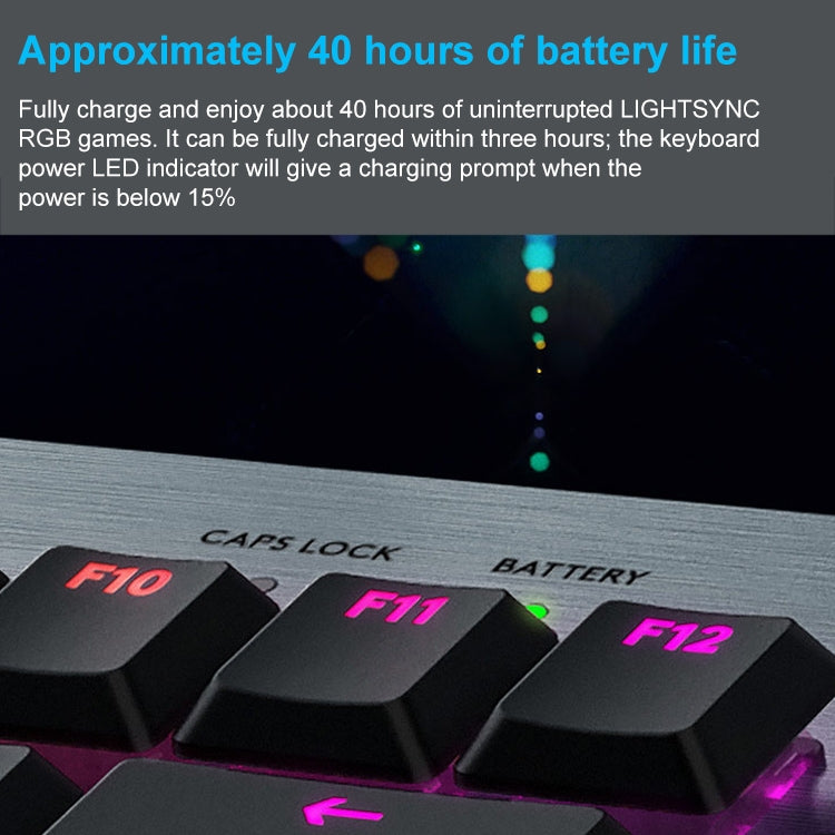 Logitech G913 TKL Wireless RGB Mechanical Gaming Keyboard, Tea Shaft (GL-Tactile)(Black) - free shipping - PMC TechLife - Order now!