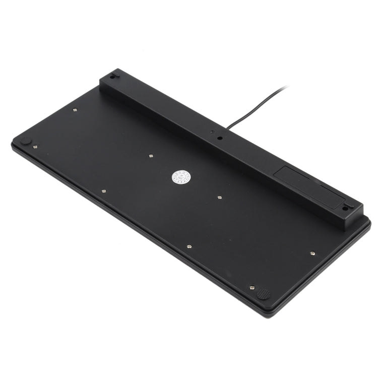 TT-A01 Ultra-thin Design Mini Wired Keyboard, German Version (Black) - Wired Keyboard by PMC TechLife | Online Shopping South Africa | PMC TechLife | Buy Now Pay Later Mobicred