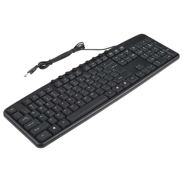 KB-8377 USB Wired Keyboard Mouse Set (Black) - Wired Keyboard by PMC TechLife | Online Shopping South Africa | PMC TechLife | Buy Now Pay Later Mobicred
