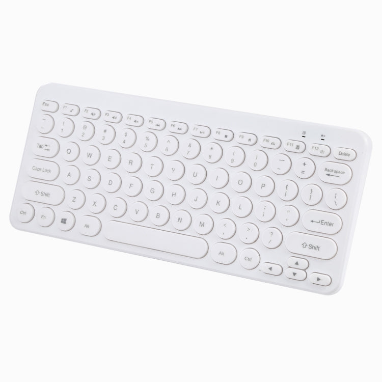 K380 2.4GHz Portable Multimedia Wireless Keyboard + Mouse (White) - Wireless Keyboard by PMC Jewellery | Online Shopping South Africa | PMC Jewellery | Buy Now Pay Later Mobicred