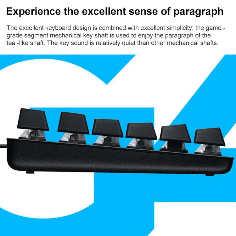 Logitech G412 SE Wired Game 104-key Mechanical Silent Keyboard (Black) - free shipping - PMC Jewellery - Order now!