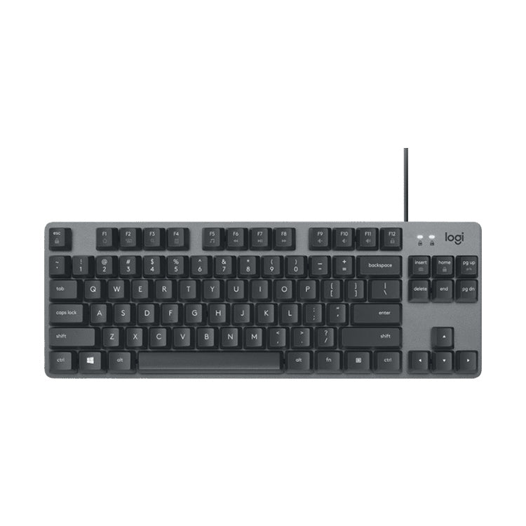 Logitech K835 Mini Mechanical Wired Keyboard, Red Shaft (Black) - Wired Keyboard by Logitech | Online Shopping South Africa | PMC Jewellery | Buy Now Pay Later Mobicred