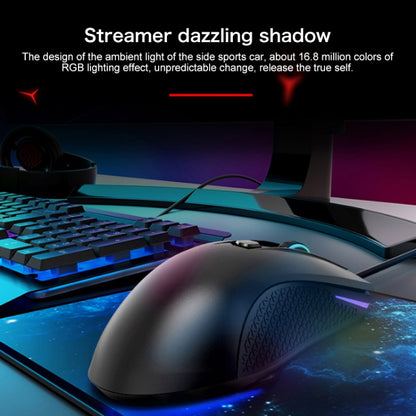 Lenovo HEADSHOT Gaming Engine Game Wired Mouse (Black) - Wired Mice by Lenovo | Online Shopping South Africa | PMC Jewellery | Buy Now Pay Later Mobicred