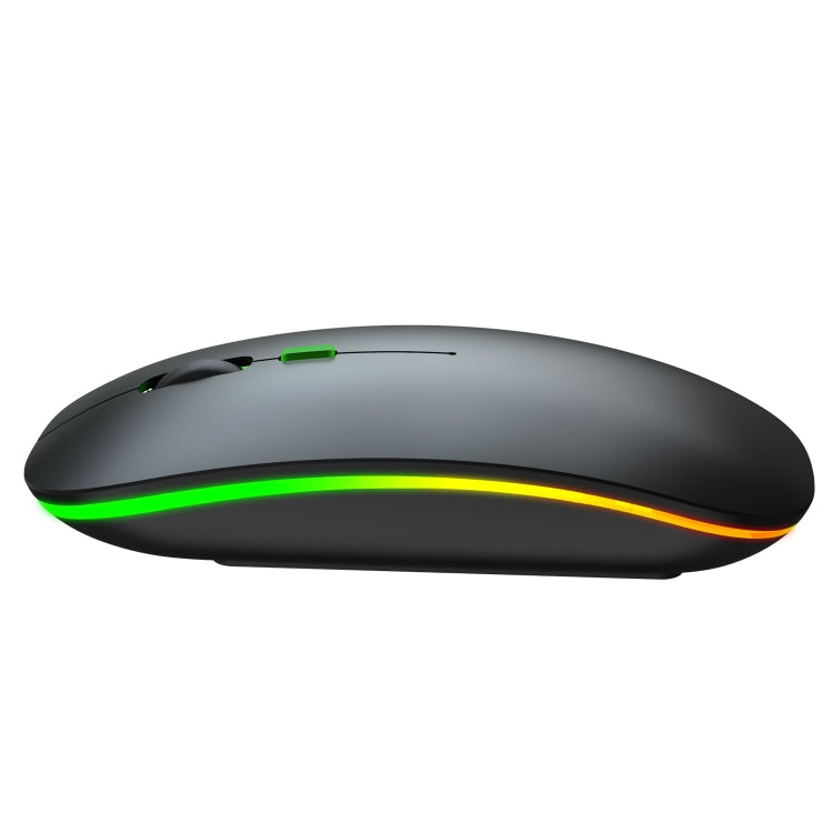 HXSJ M40 4 Key 2.4G Colorful Wireless Silent Mouse (Black) - Wireless Mice by HXSJ | Online Shopping South Africa | PMC TechLife | Buy Now Pay Later Mobicred