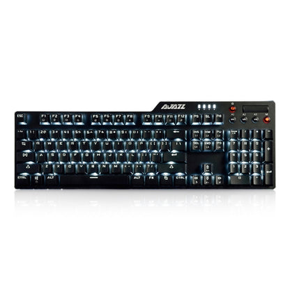 Ajazz AK35I Multimedia Knob Gaming Backlight Alloy Machinery Keyboard (Black Tea Axis) - Wired Keyboard by Ajazz | Online Shopping South Africa | PMC Jewellery | Buy Now Pay Later Mobicred