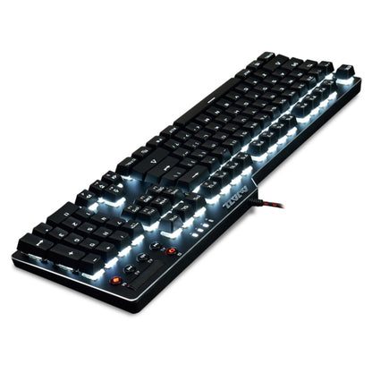 Ajazz AK35I Multimedia Knob Gaming Backlight Alloy Machinery Keyboard (Black Tea Axis) - Wired Keyboard by Ajazz | Online Shopping South Africa | PMC Jewellery | Buy Now Pay Later Mobicred