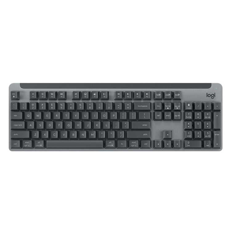 Logitech K865 104 Keys Wireless Bluetooth Mechanical Keyboard, Red Shaft (Black) - Wireless Keyboard by Logitech | Online Shopping South Africa | PMC Jewellery | Buy Now Pay Later Mobicred