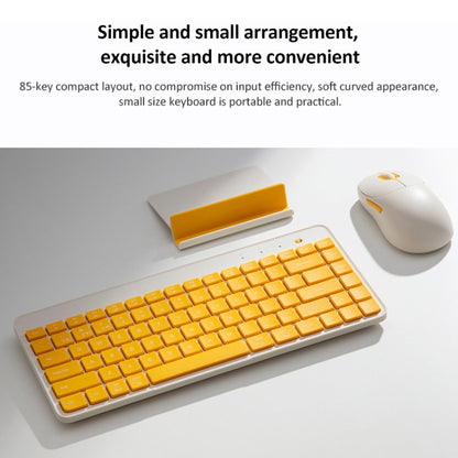 Original Xiaomi XMBXJP01YM 85 Keys Portable Dual-mode Keyboard (Pink) - Wireless Keyboard by Xiaomi | Online Shopping South Africa | PMC Jewellery | Buy Now Pay Later Mobicred