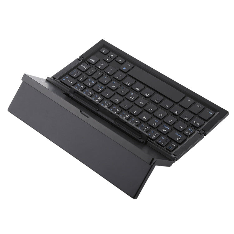 GK608 Ultra-thin Foldable Bluetooth V3.0 Keyboard, Built-in Holder, Support Android / iOS / Windows System (Black) - Wireless Keyboard by PMC Jewellery | Online Shopping South Africa | PMC Jewellery | Buy Now Pay Later Mobicred