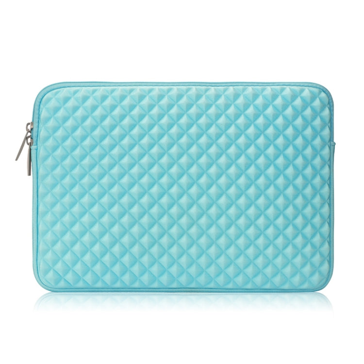 Diamond Texture Laptop Liner Bag, Size: 14-15.4 inch (Mint Green) - 15 inch by PMC Jewellery | Online Shopping South Africa | PMC Jewellery | Buy Now Pay Later Mobicred