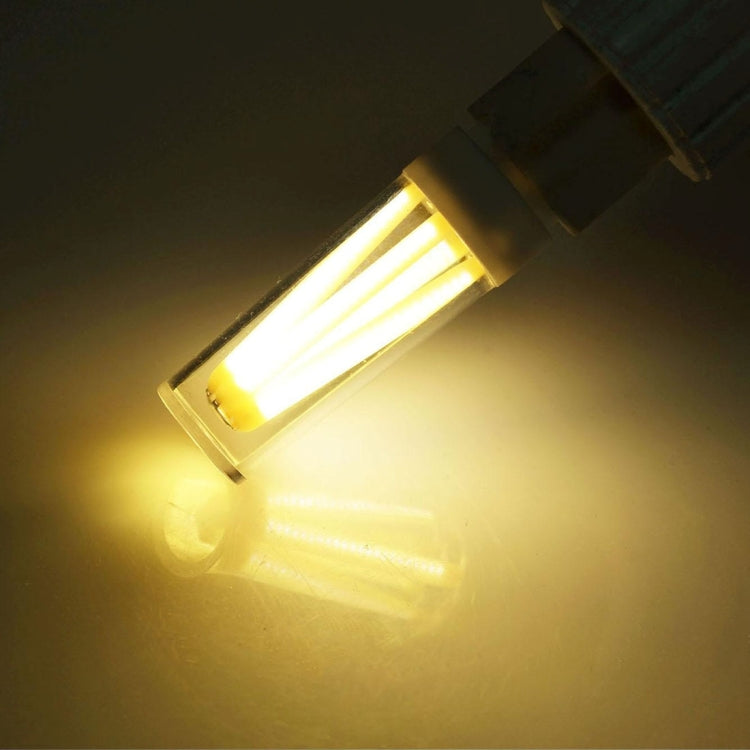 G9 4W Silicone Dimmable 8 LED Filament Light Bulb for Halls, AC 220-240V(Warm White) - free shipping - PMc TechLife - Order now!